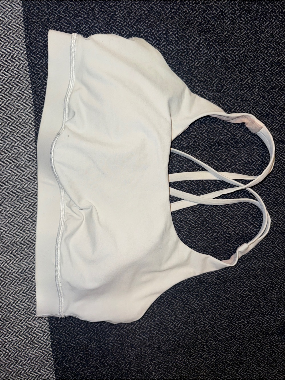 lululemon athletica Light Pink Strappy Sports Bra